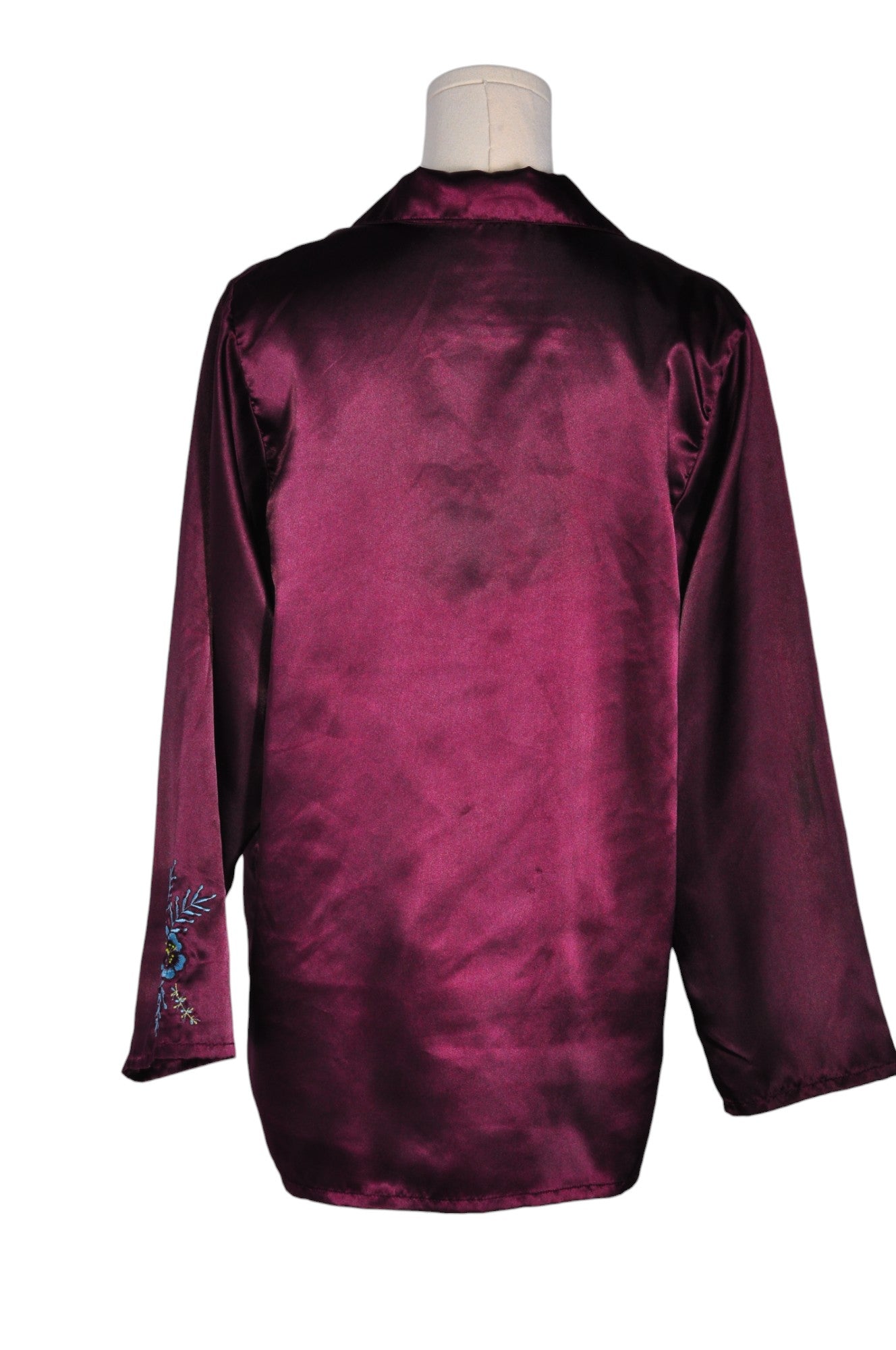 LA VIE EN ROSE Women Button Down Tops Regular fit in Purple - L - Velora