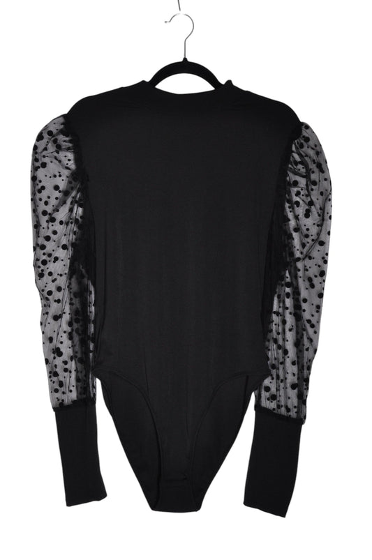 SHEIN Women Bodysuits Regular fit in Black - 2XL - Velora