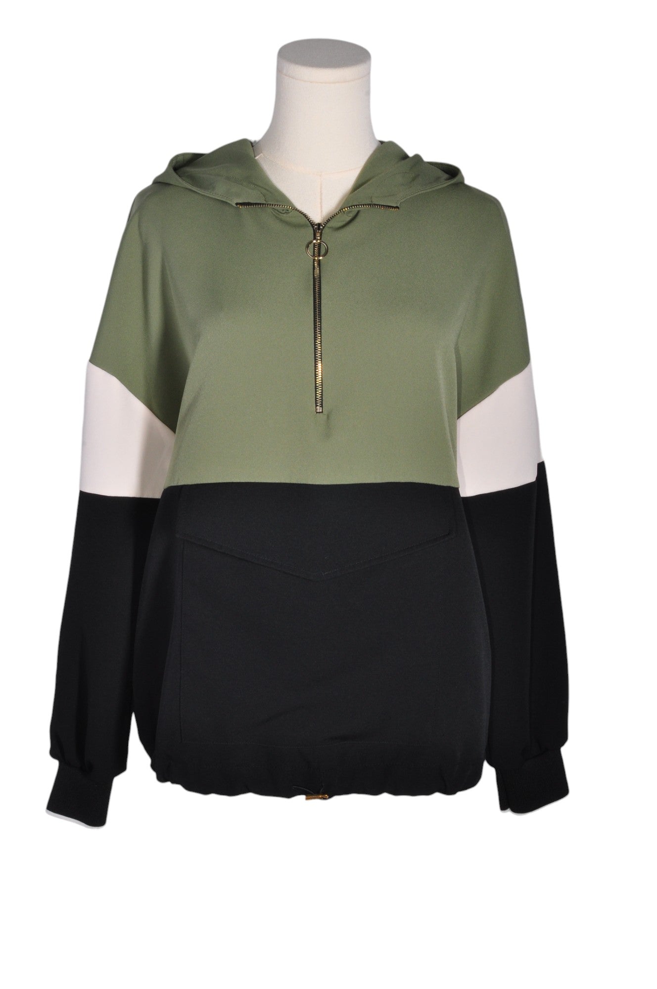 ZARA Women Sweatshirts Regular fit in Green - S - Velora