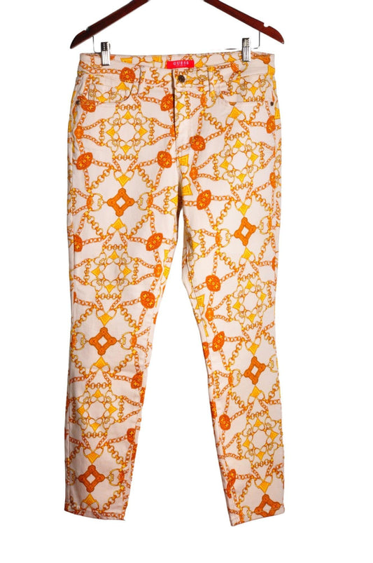 GUESS Women Work Pants Regular fit in Yellow - 31x28 - Velora