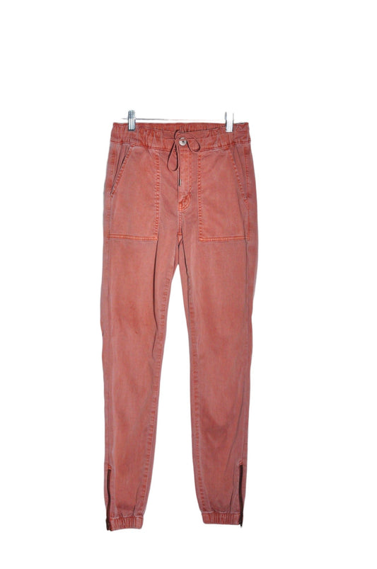 AMERICAN EAGLE Women Work Pants Regular fit in Red - 4 - Velora