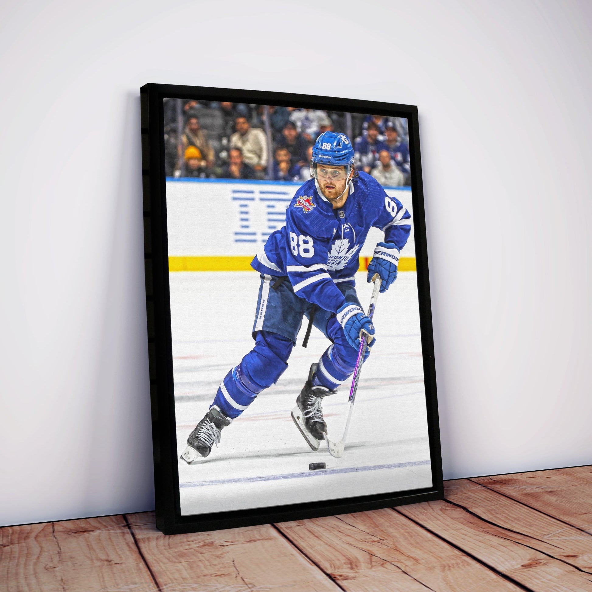 William Nylander Framed 20x29 Canvas Maple Leafs Action-V Frameworth Sports Marketing