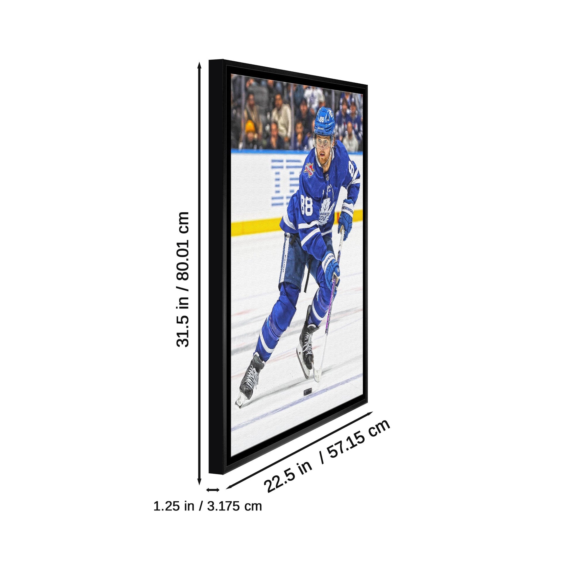 William Nylander Framed 20x29 Canvas Maple Leafs Action-V Frameworth Sports Marketing