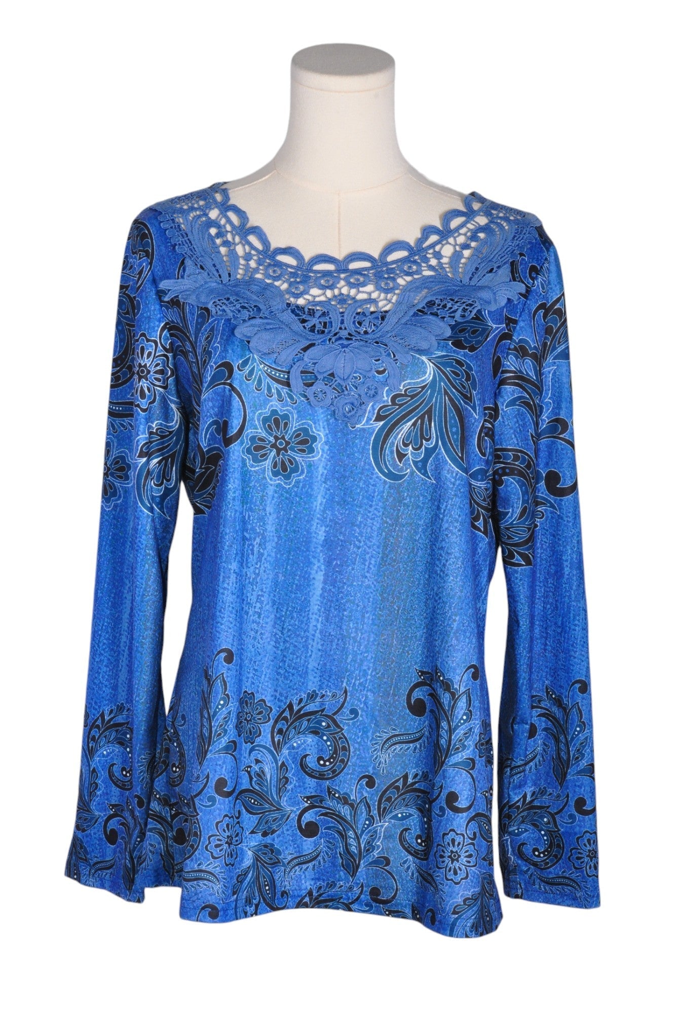 UNBRANDED Women Blouses Regular fit in Blue - M - Velora
