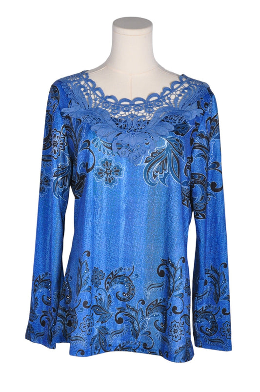 UNBRANDED Women Blouses Regular fit in Blue - M - Velora