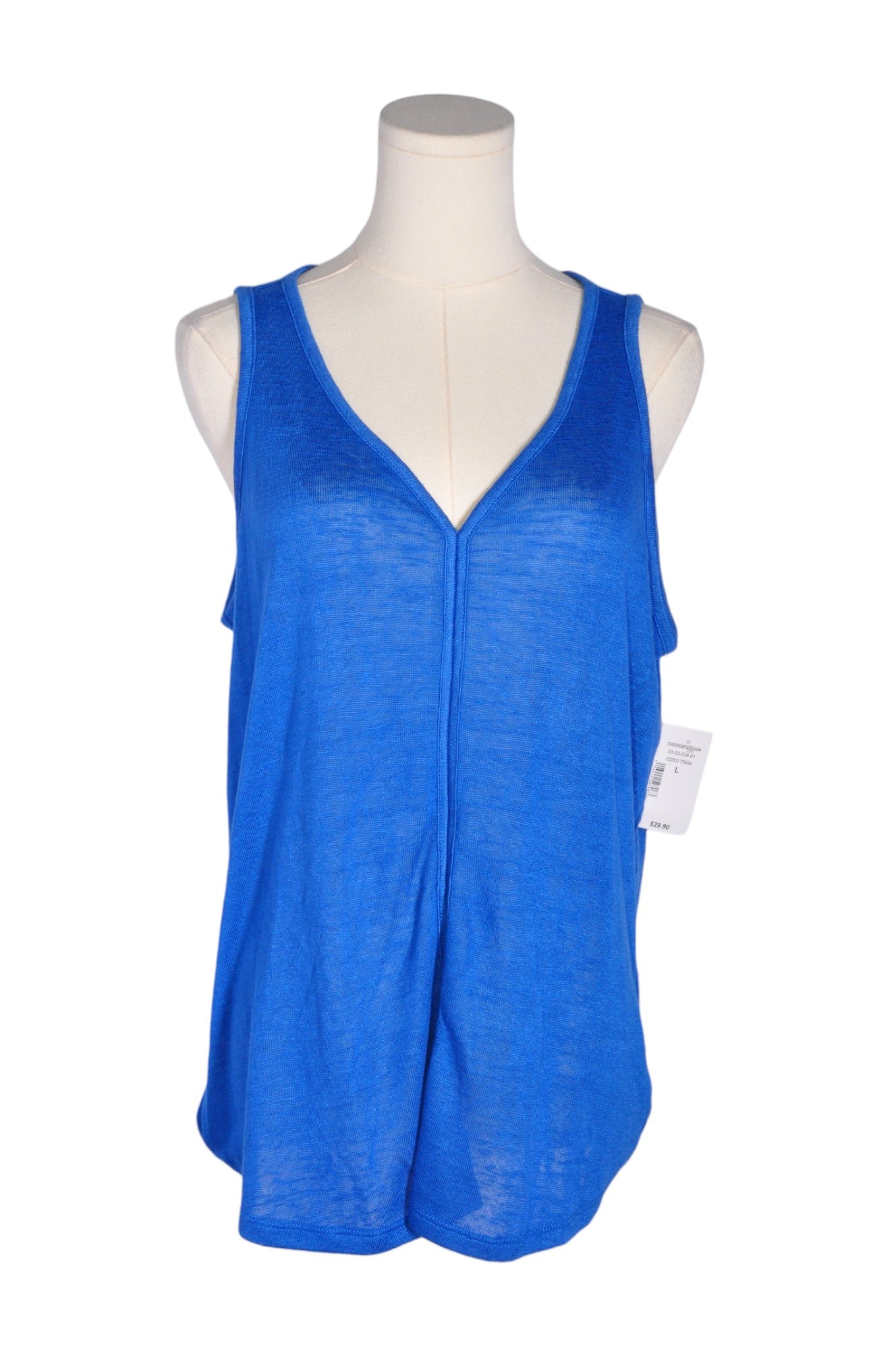 RICKI'S Women Tank Tops Regular fit in Blue - L - Velora