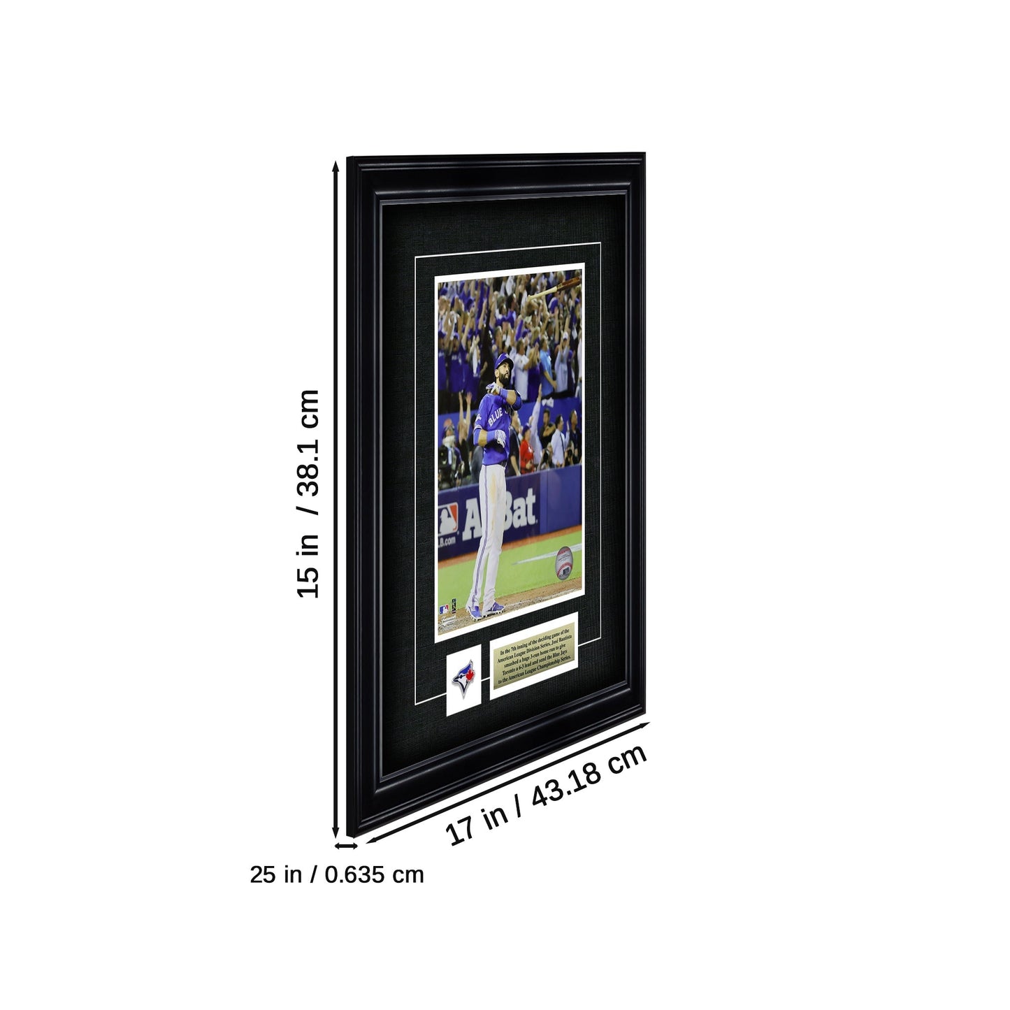 Jose Bautista Toronto Blue Jays Framed 8x10 Homerun Bat Flip Photo Frameworth Sports Marketing
