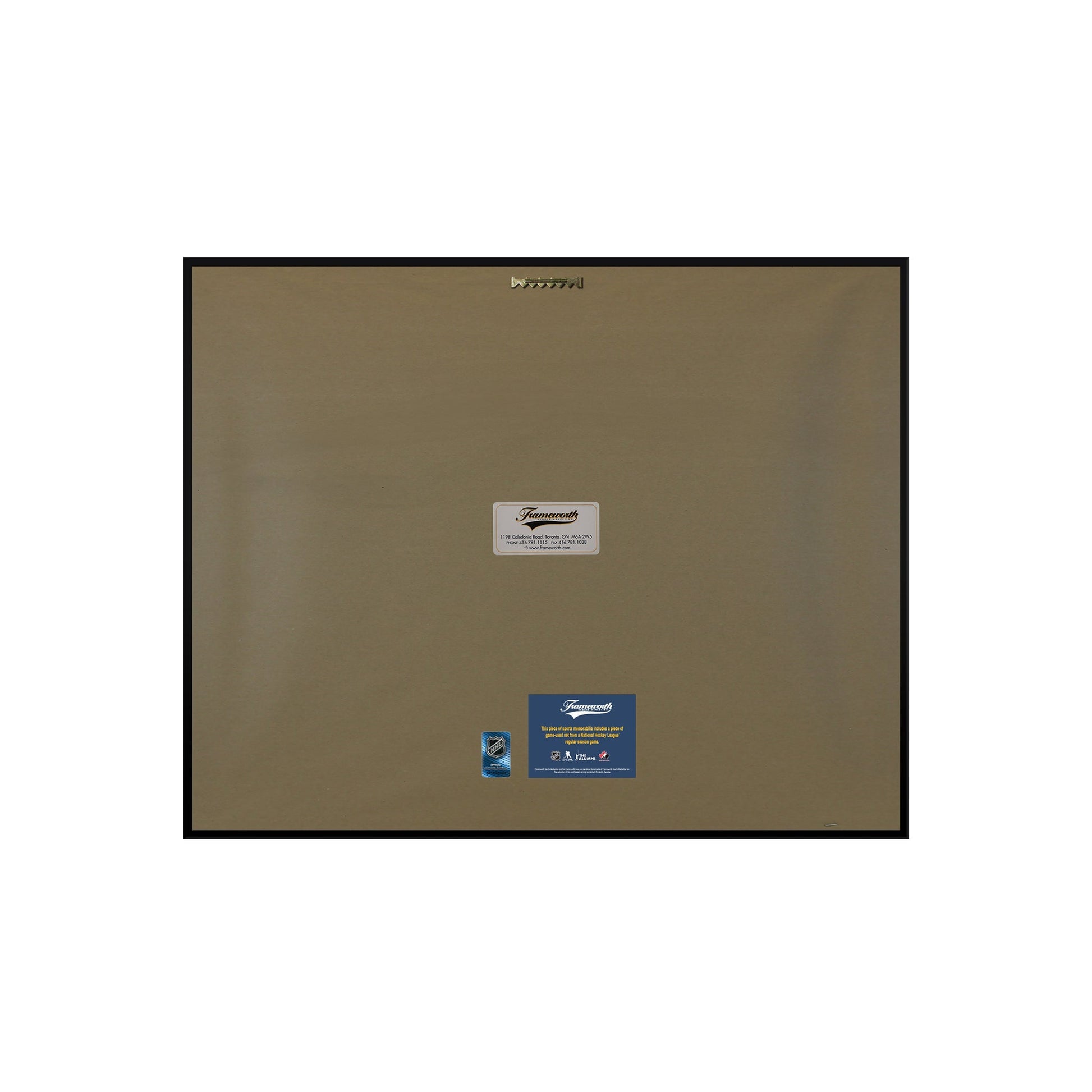 Sidney Crosby 16x20 Photo Frame with Game-Used Net - Pittsburgh Penguins Frameworth Sports Marketing