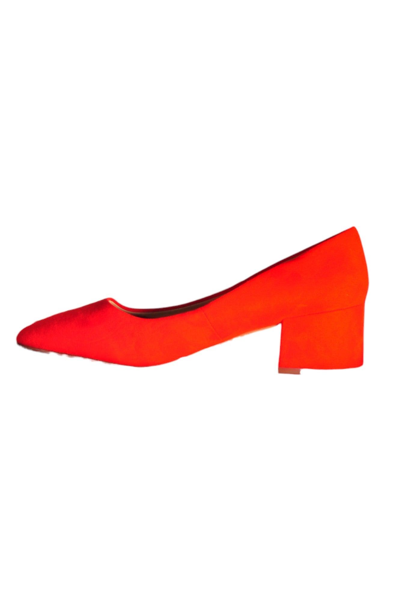 JOE FRESH Women Heels Regular fit in Orange - 6 - Velora