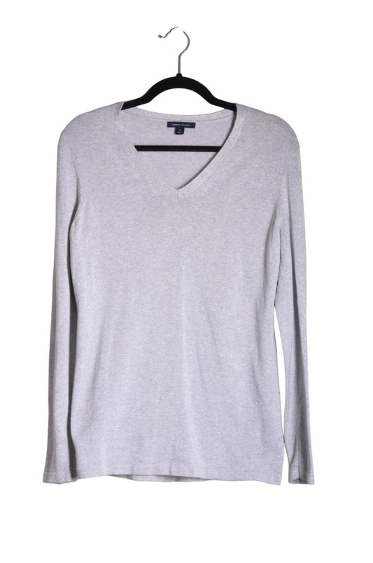 TOMMY HILFIGER Women T-Shirts Regular fit in Gray - M - Velora