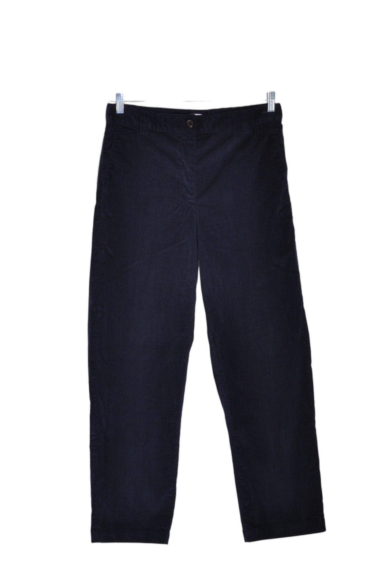 SUNDAY BEST Women Corduroy Pants Regular fit in Black - 10 - Velora