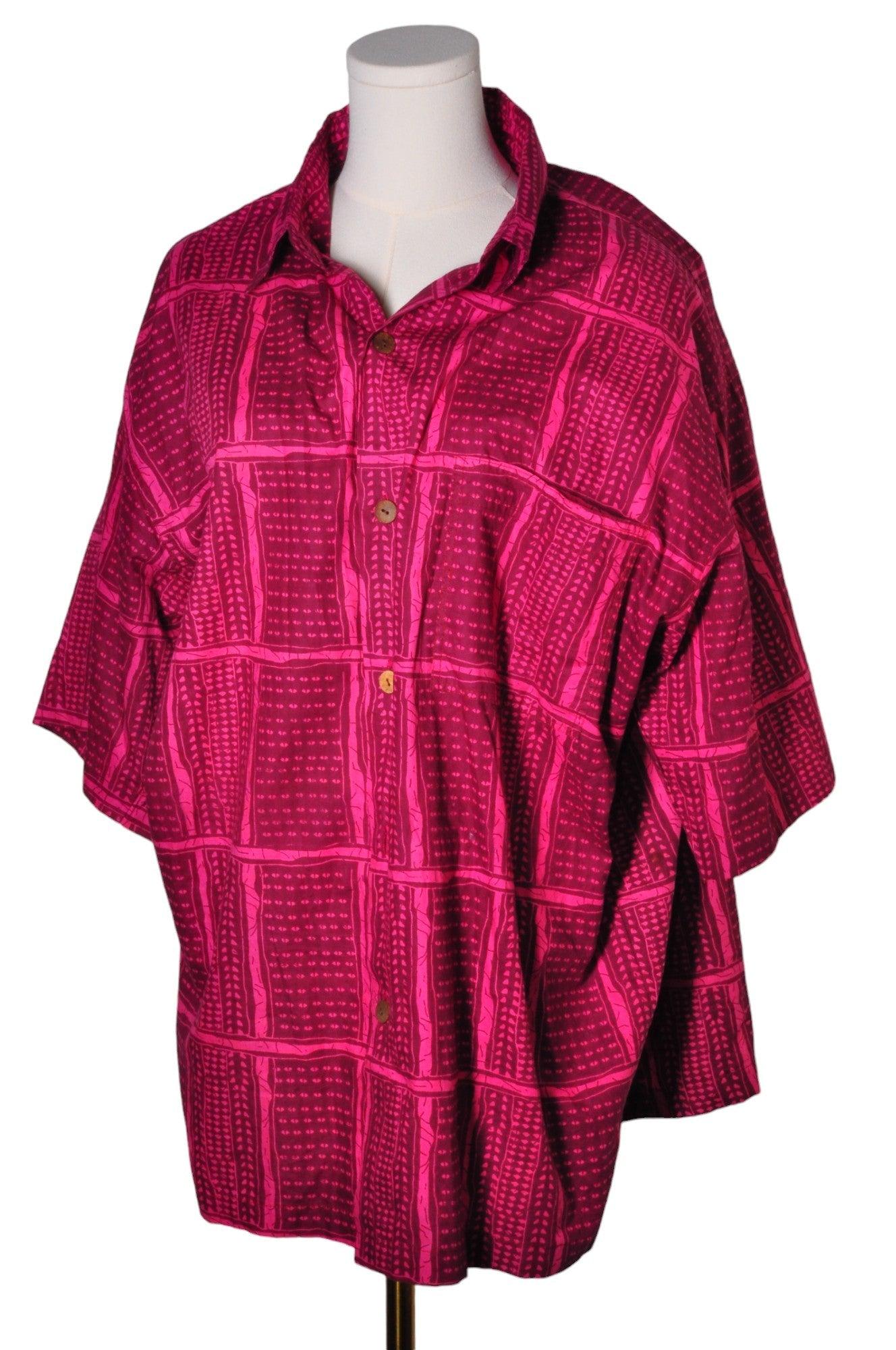 NOA NOA Men Button Down Tops Regular fit in Red - L - Velora