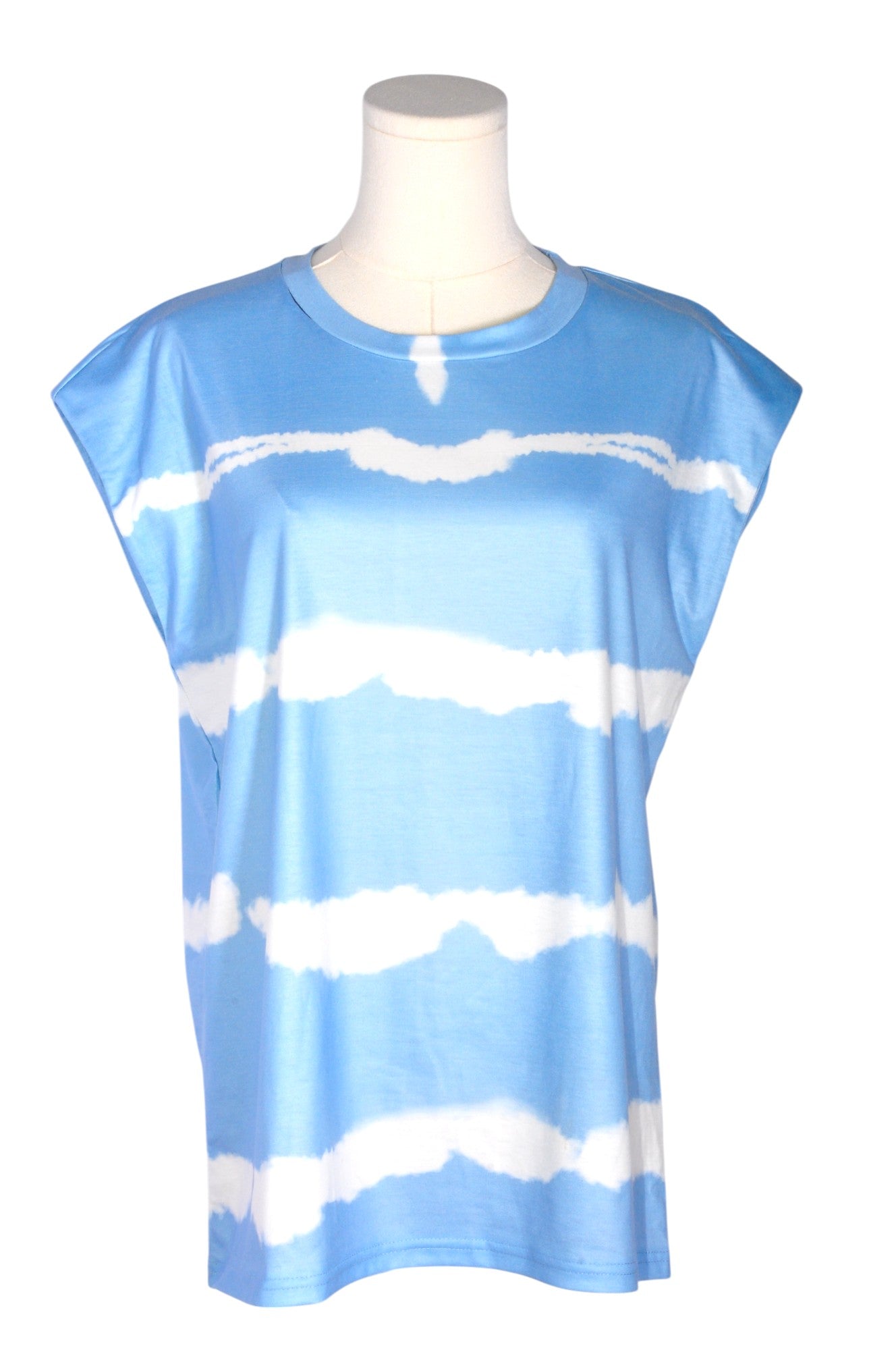 UNBRANDED Women T-Shirts Regular fit in Blue - L - Velora