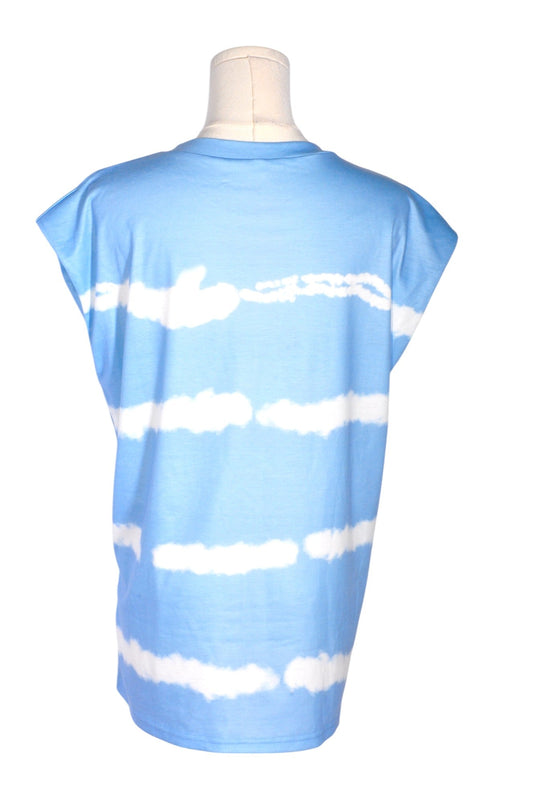 UNBRANDED Women T-Shirts Regular fit in Blue - L - Velora