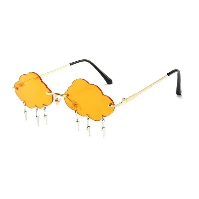 Fashion Trend Cloud Chain Polarized Sunglasses for Women - Velora