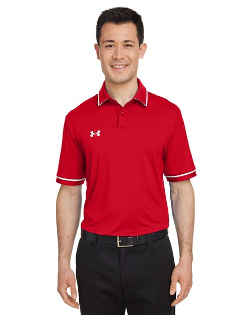 Men's Tipped Teams Performance Polo - - 14791 - Velora