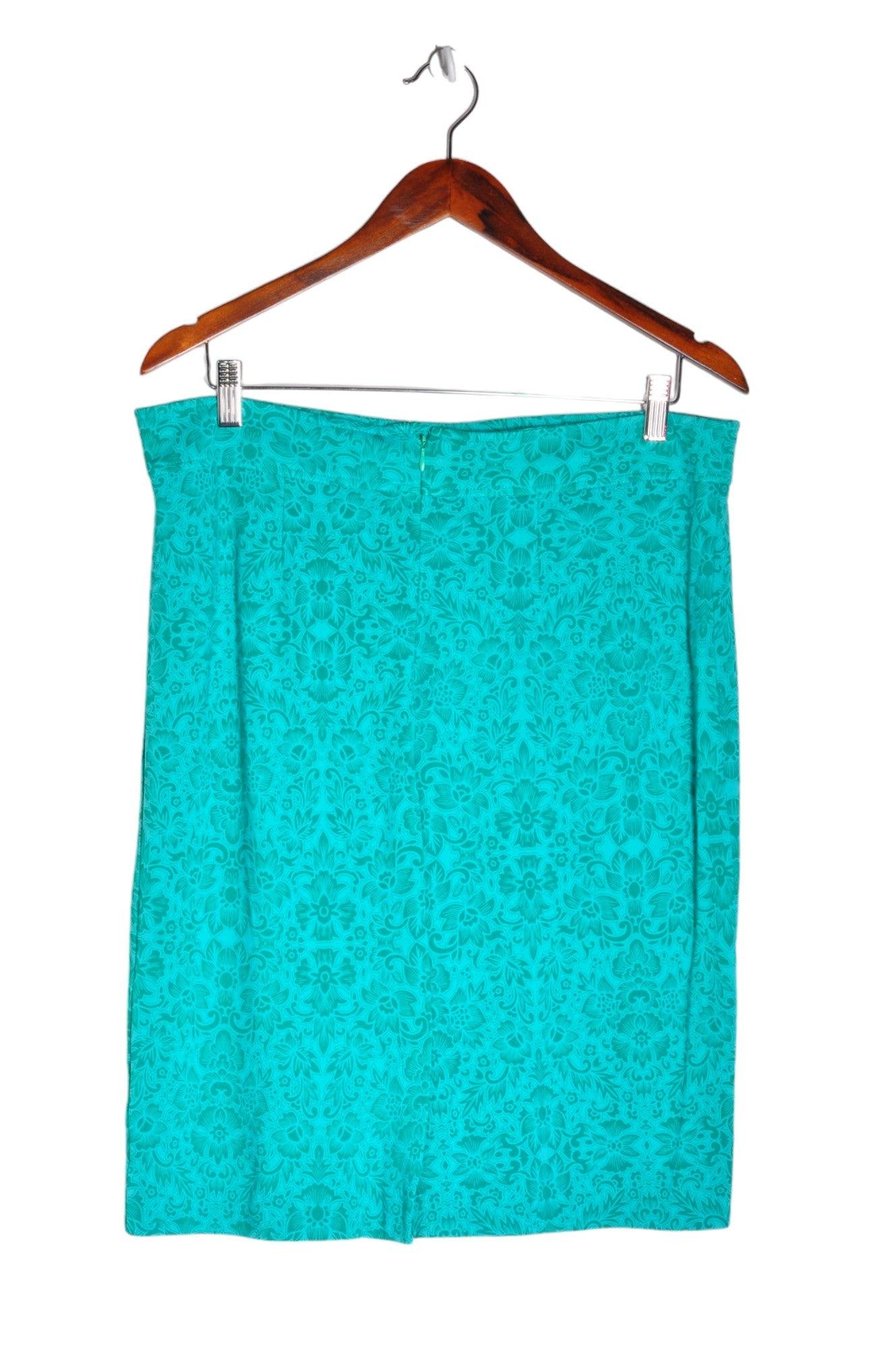 UNBRANDED Women Casual Skirts Regular fit in Green - L - Velora