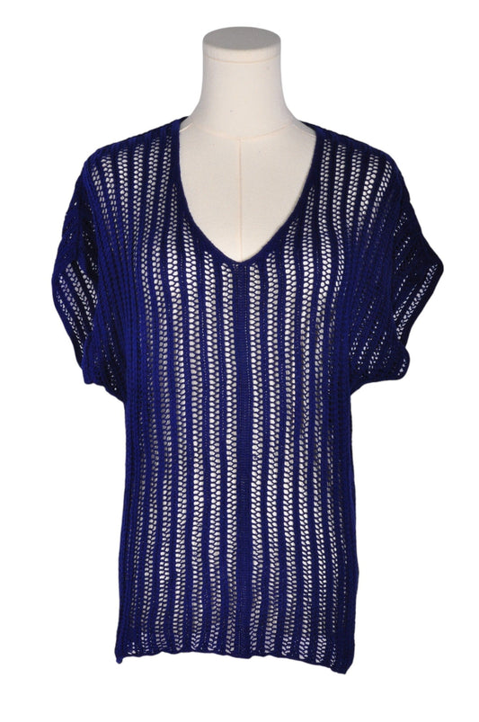 OLD NAVY Women Knit Tops Regular fit in Blue - S - Velora
