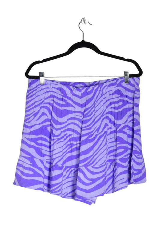 NOBO Women Casual Skirts Regular fit in Purple - L, XXL - Velora
