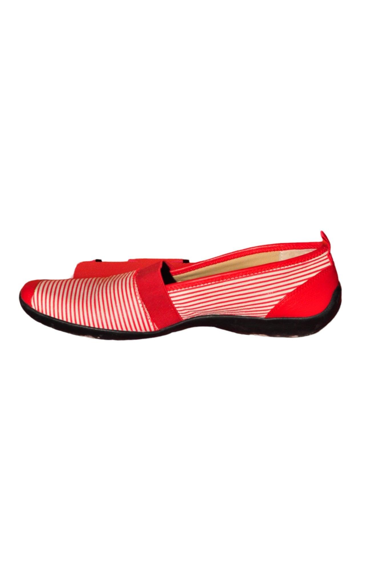 ROS HOMMERSON Women Flat Shoes Regular fit in Red - 10.5 - Velora