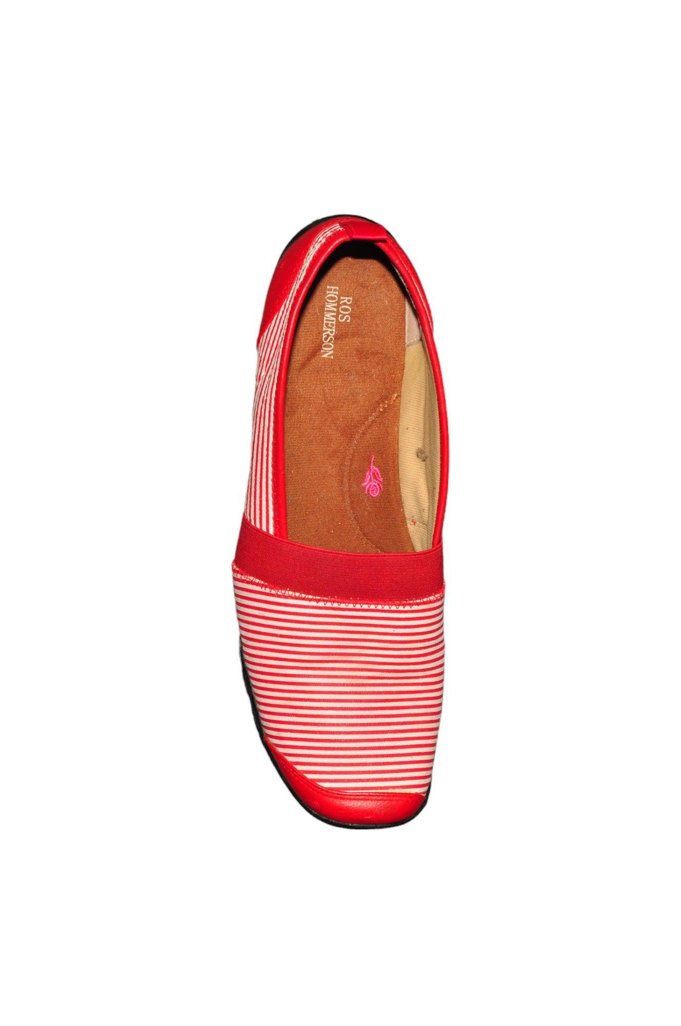 ROS HOMMERSON Women Flat Shoes Regular fit in Red - 10.5 - Velora