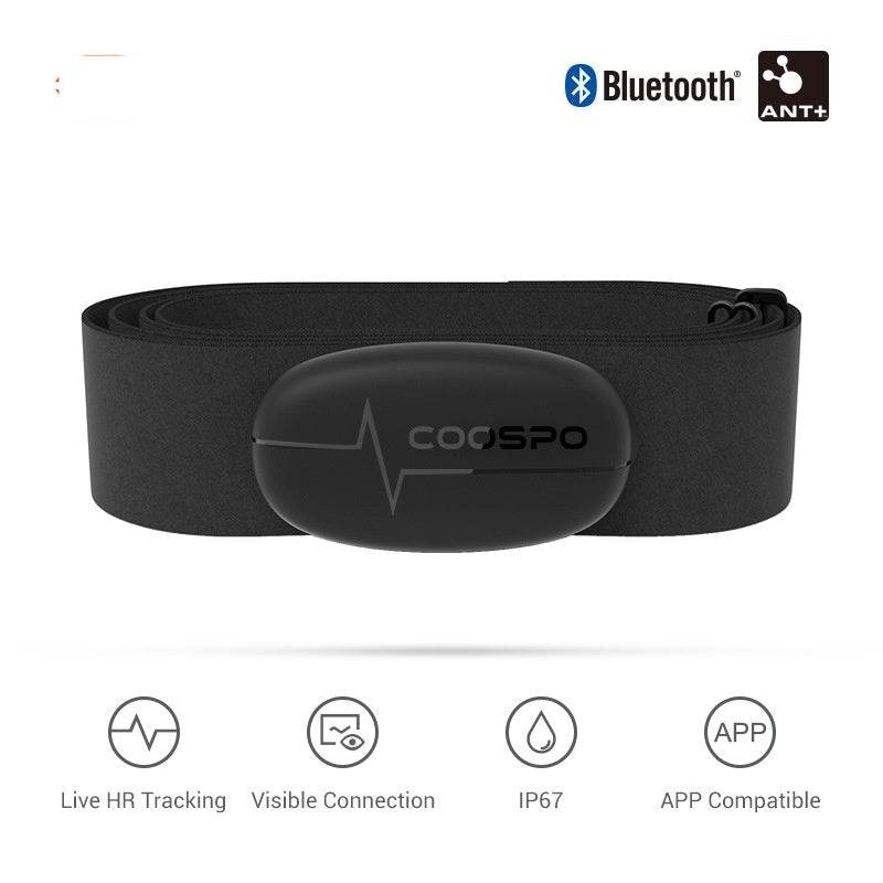 Coospo Sports Fitness Workout H9Z Real-time Heart Rate Monitor chest strap Advanced Dual Sensor Hybrid Algorithm - Velora