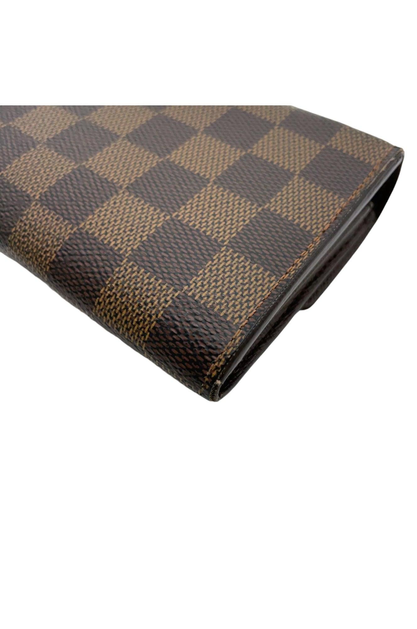Louis vuitton Damier Ebene Pochette Porte Monnaie Carte - Velora