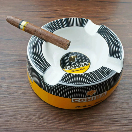 Cigar four middle round ashtray - Velora