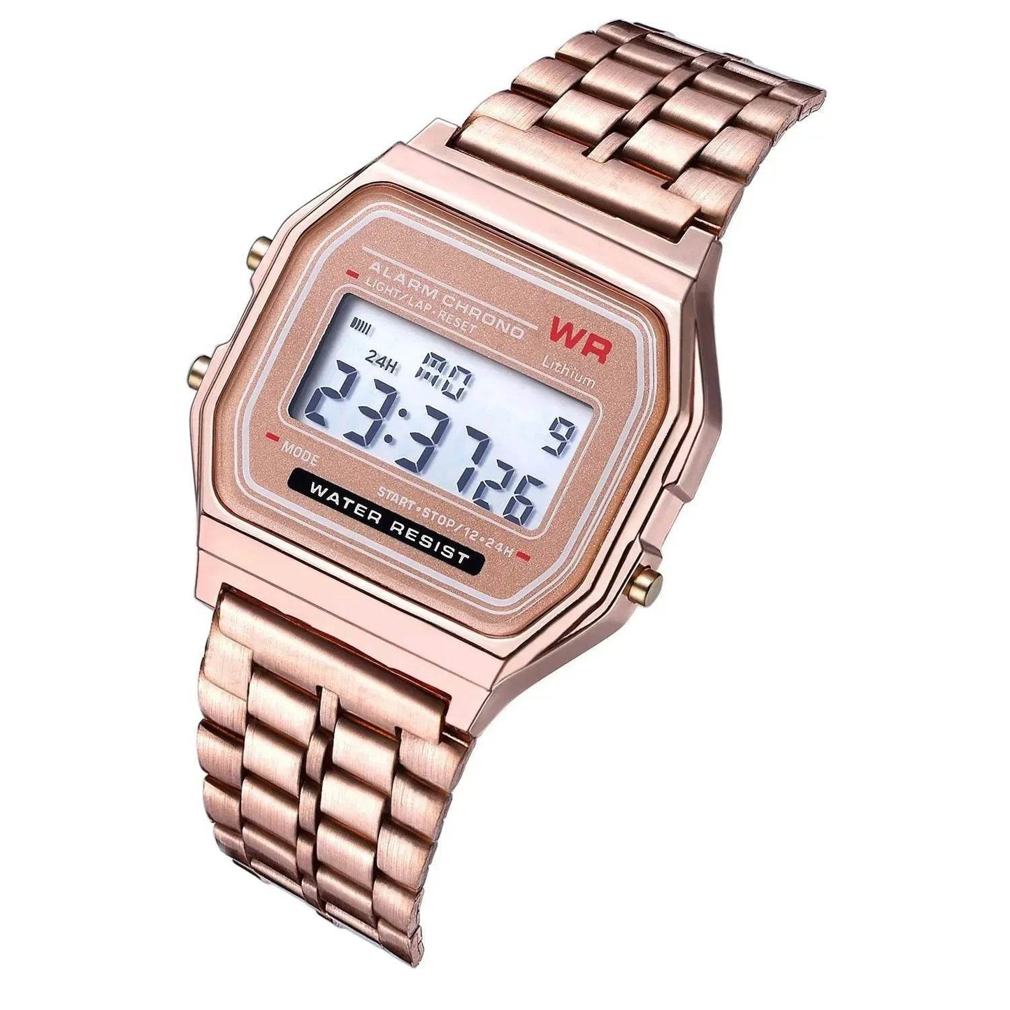 WR F91W Stainless Steel chain Electronic Watch - Velora