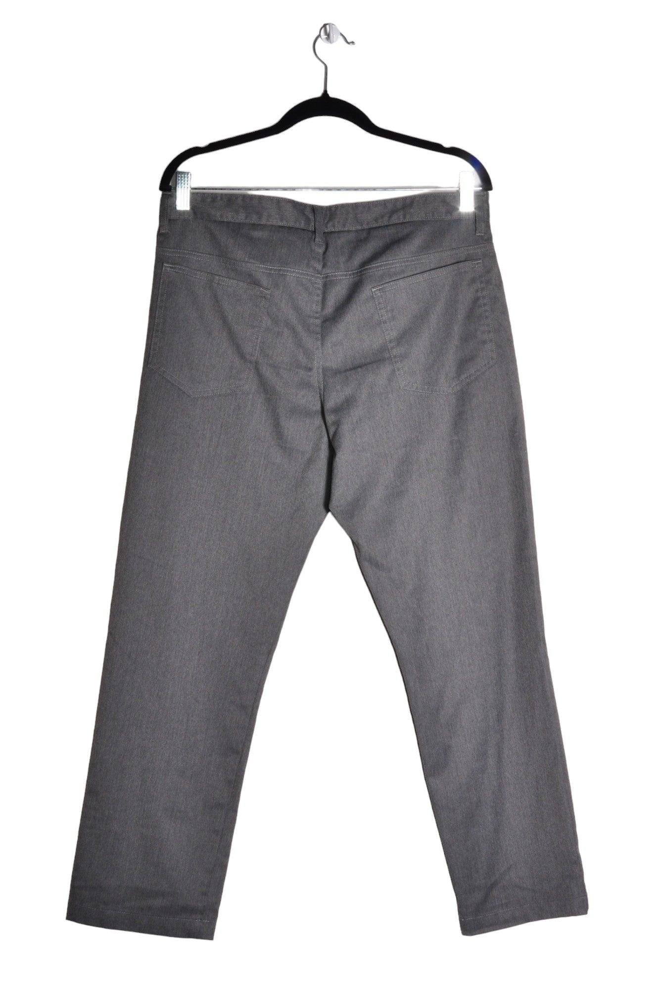 PERRY ELLIS Women Straight-Legged Jeans Regular fit in Gray - 32x30 - Velora