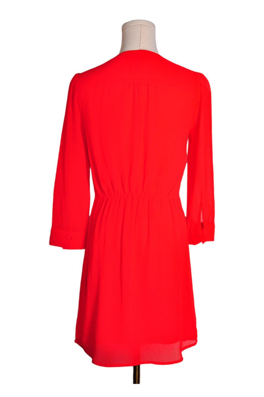 H&M Women Wrap Dresses Regular fit in Red - 4 - Velora