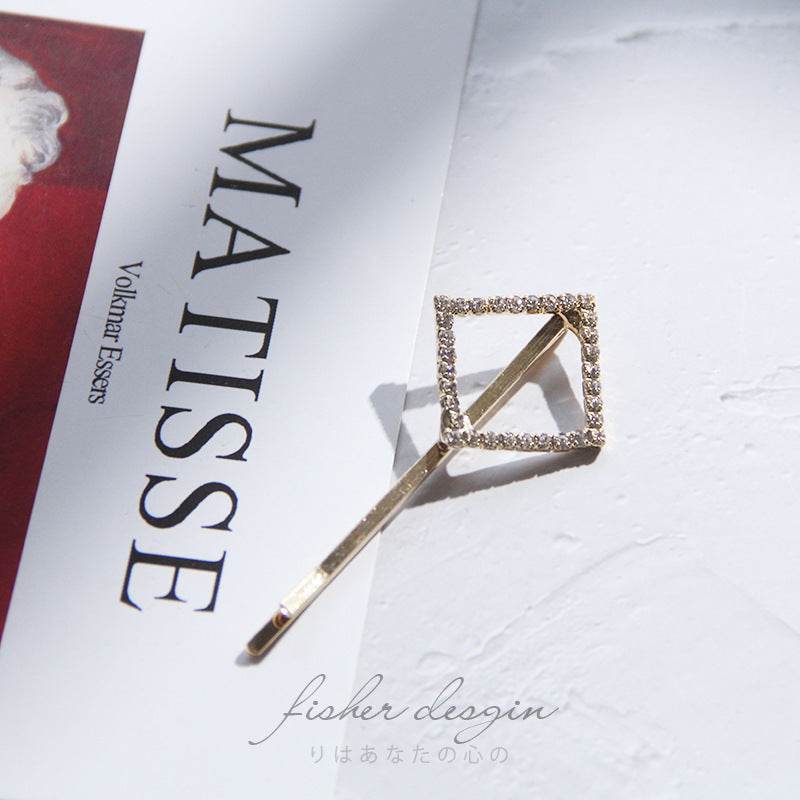 Rhinestone Bling hair clip women