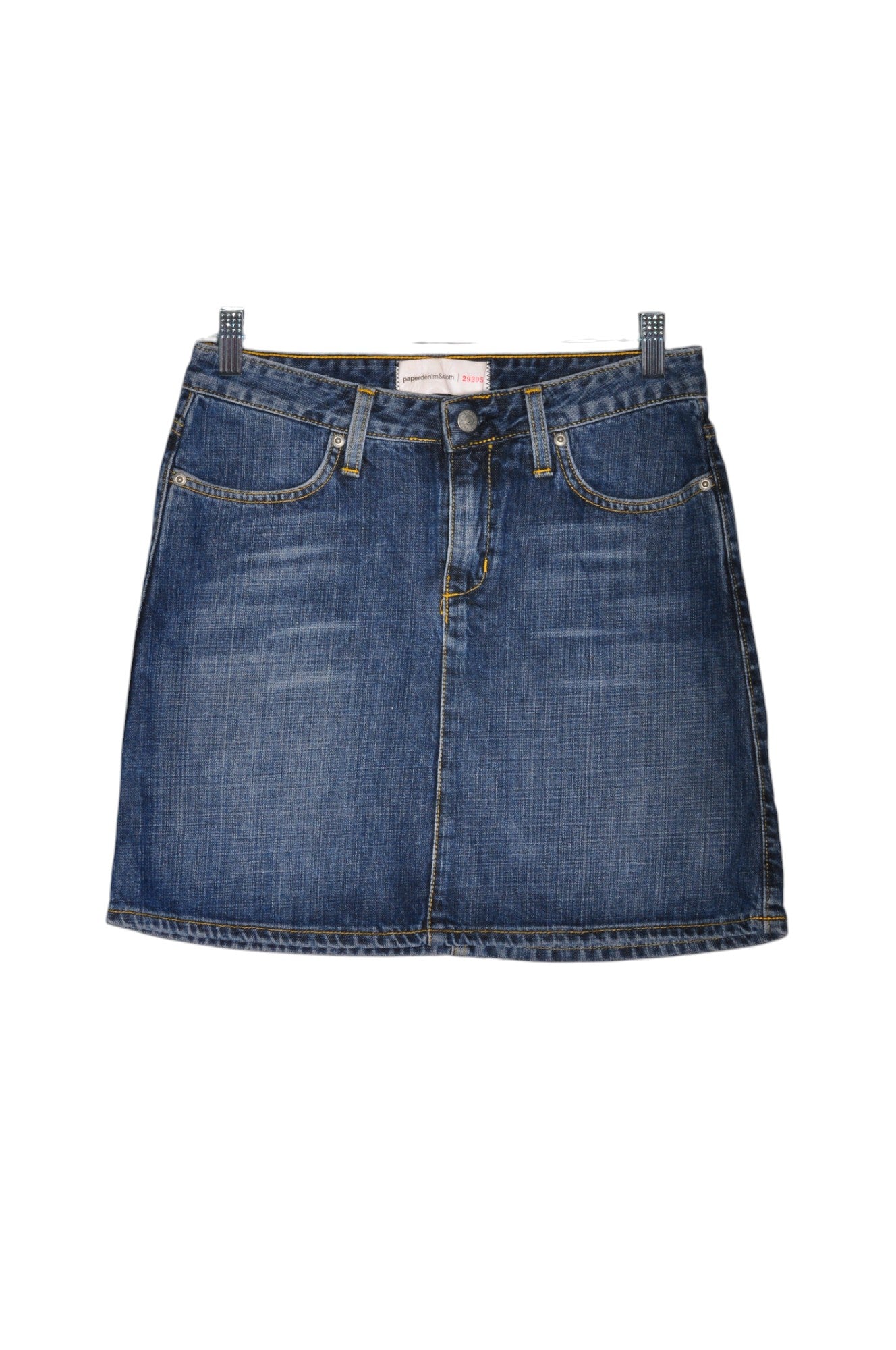 PAPER DENIM Women Denim Skirts Regular fit in Blue - 27 - Velora