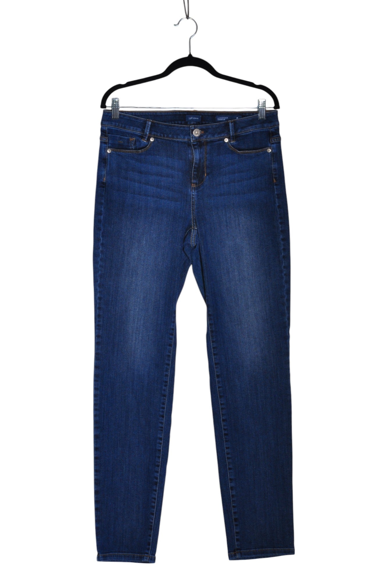 J. JILL Women Skinny Jeans Regular fit in Blue - 8 - Velora