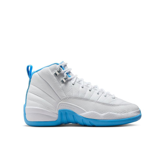 Y Air Jordan 12 Retro "White and University Blue" 153265-112 - Velora