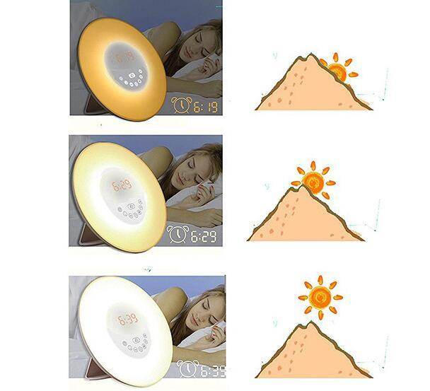 Sunrise Alarm Clock & Reading Light - Velora