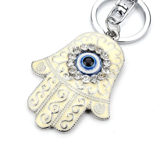 Creative Demon Eye Palm Keychain - Velora