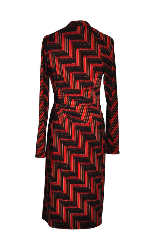 ANNE KLEIN Women Wrap Dresses Regular fit in Red - 10 - Velora