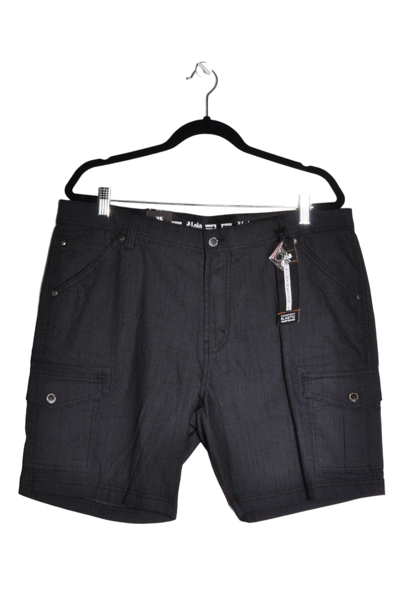 LOIS Men Classic Shorts Regular fit in Black - 38 - Velora
