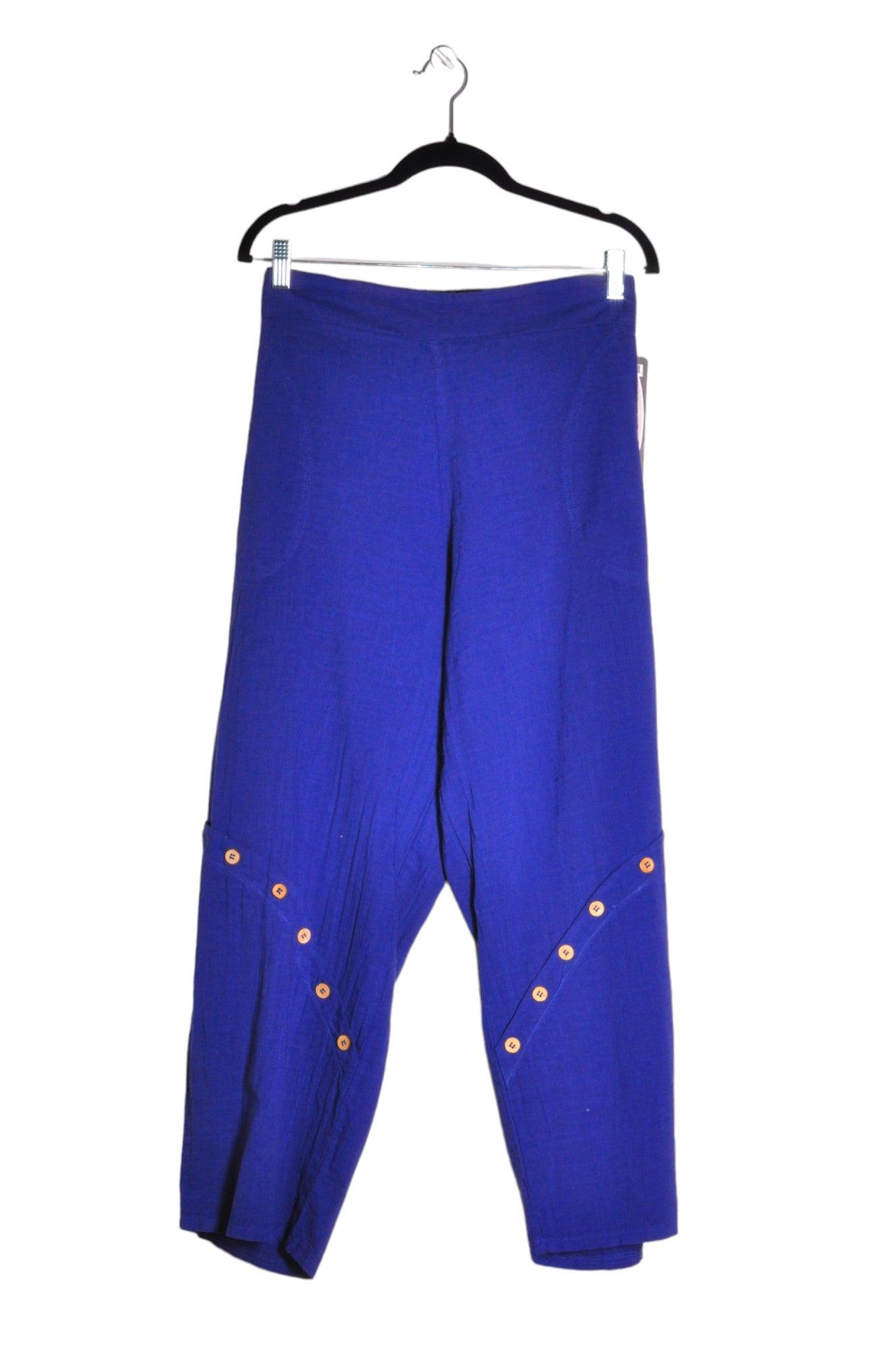 EZZE WEAR Women Work Pants Regular fit in Blue - M, 1X