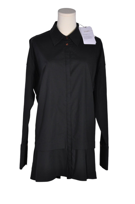 KIT ACE Women Button Down Tops Regular fit in Black - 10 - Velora