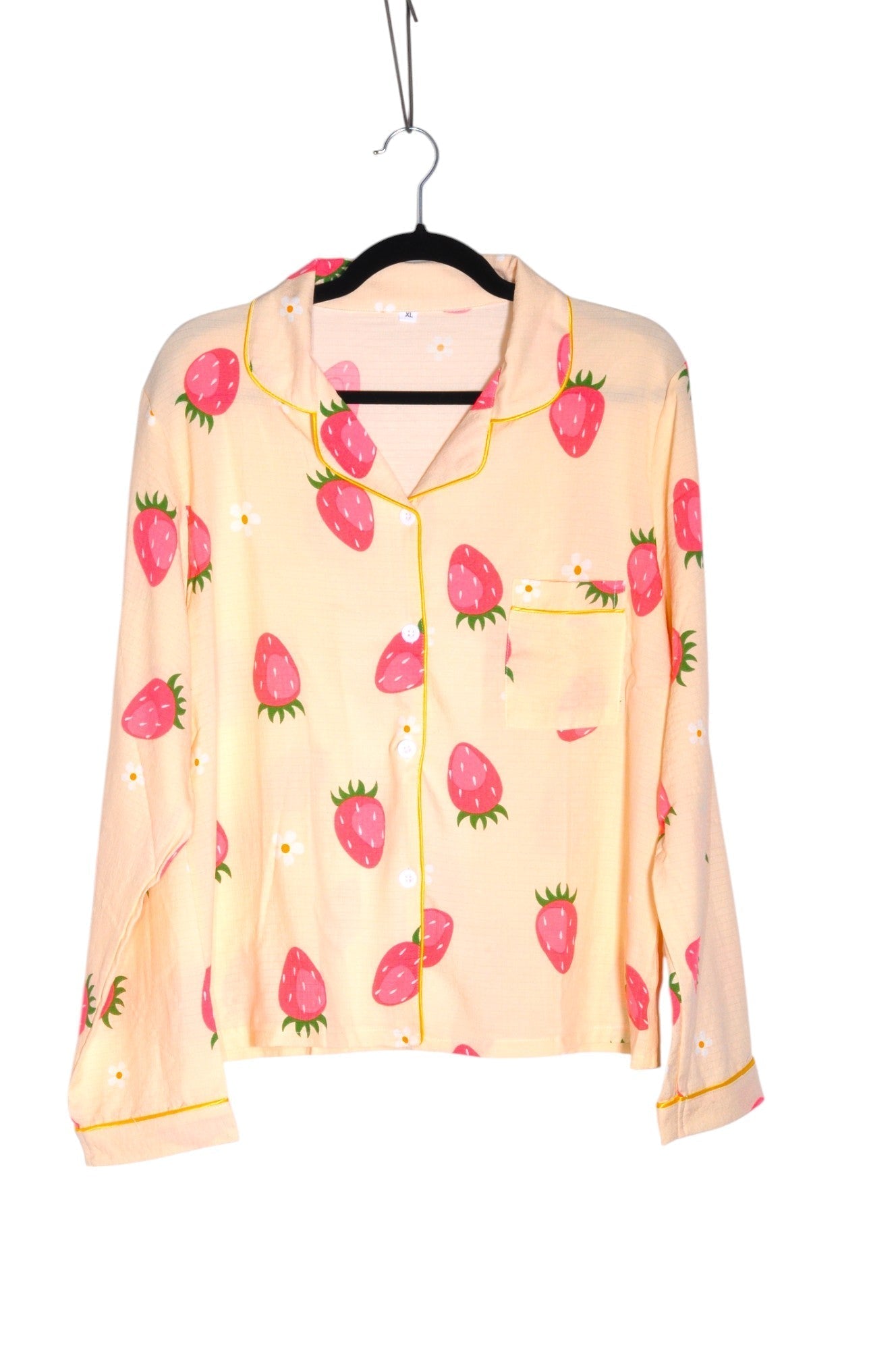 UNBRANDED Women Night Wear Regular fit in Pink - XL - Velora