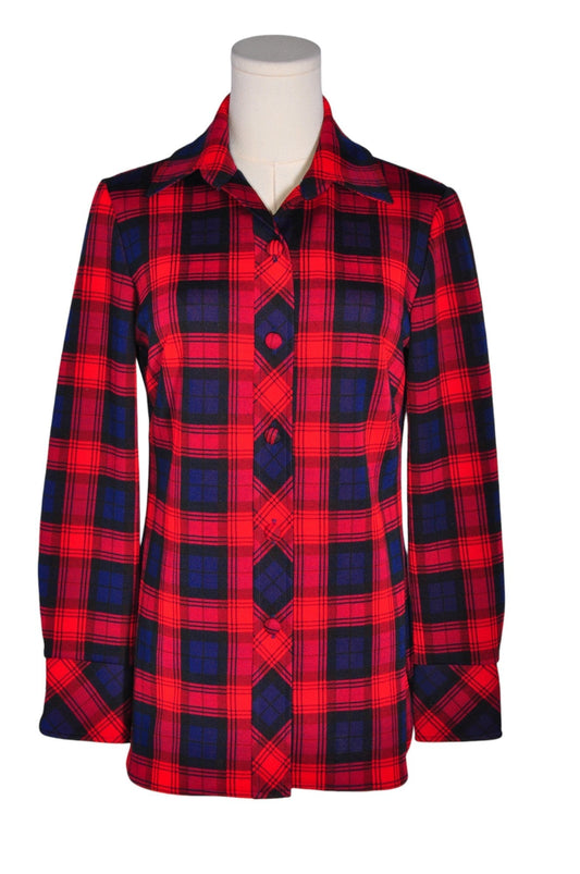 DAVID SNIDER Women Button Down Tops Regular fit in Red - L - Velora