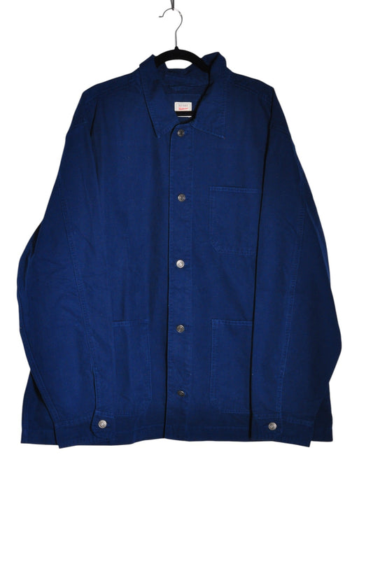 OLD NAVY Men Button Down Tops Regular fit in Blue - 3XL - Velora