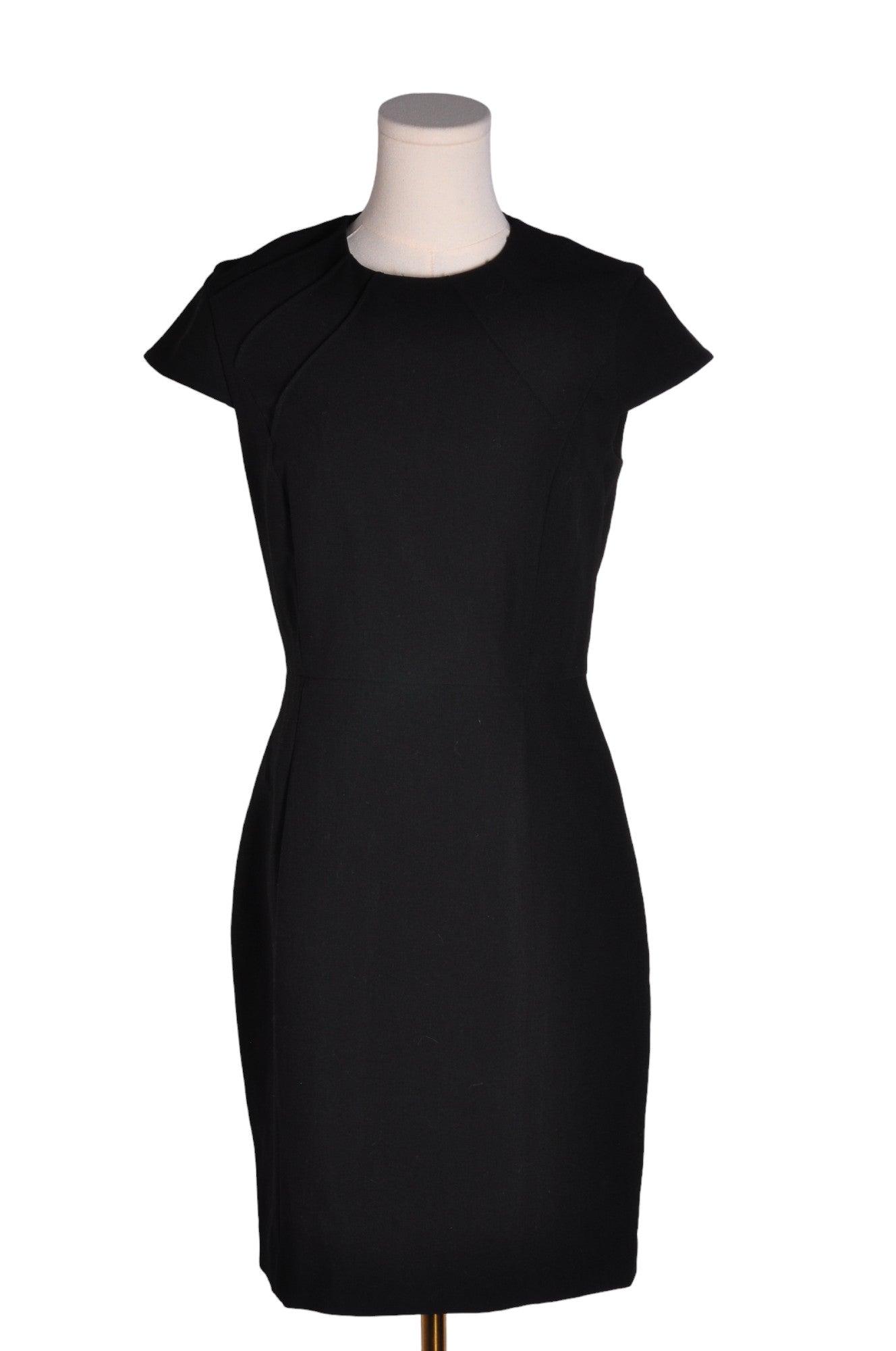 H&M Women Shift Dresses Regular fit in Black - 8 - Velora