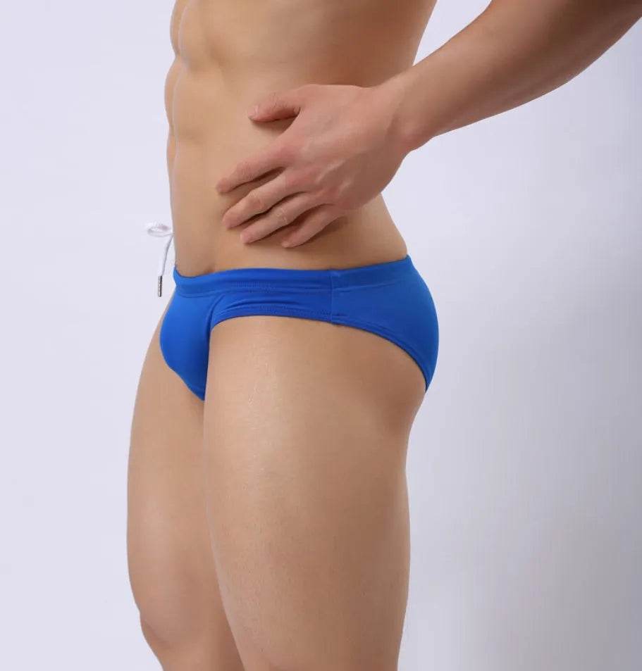 Spandex Swimming trunk briefs men panties underwear