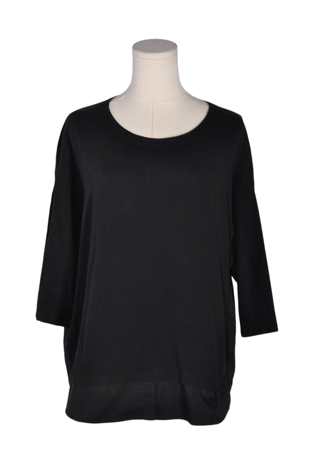 UNBRANDED Women Tunics Regular fit in Black - M - Velora