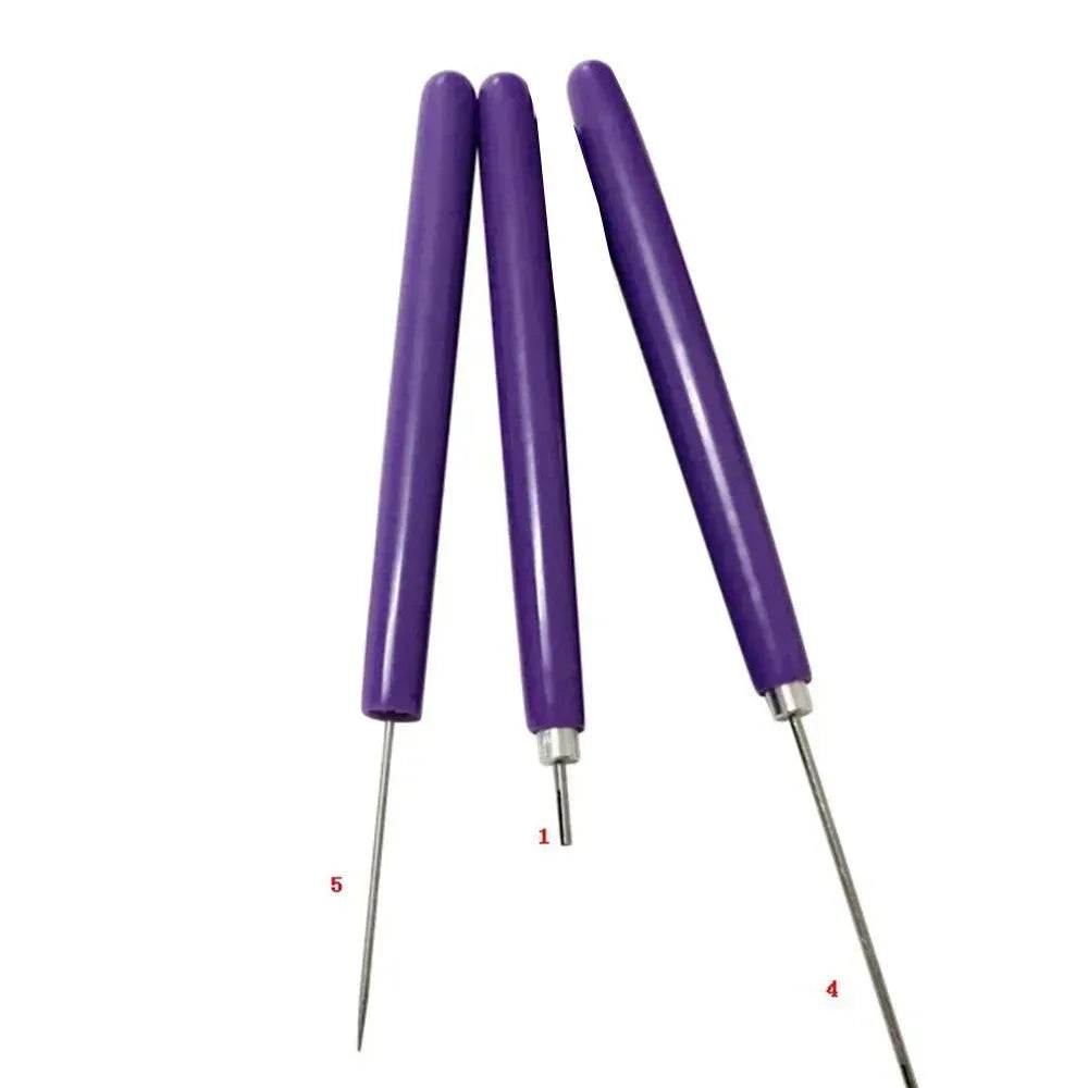 5PC Quilling Paper roller Long And Short Quilling Needle Roll Paper Pen - Velora