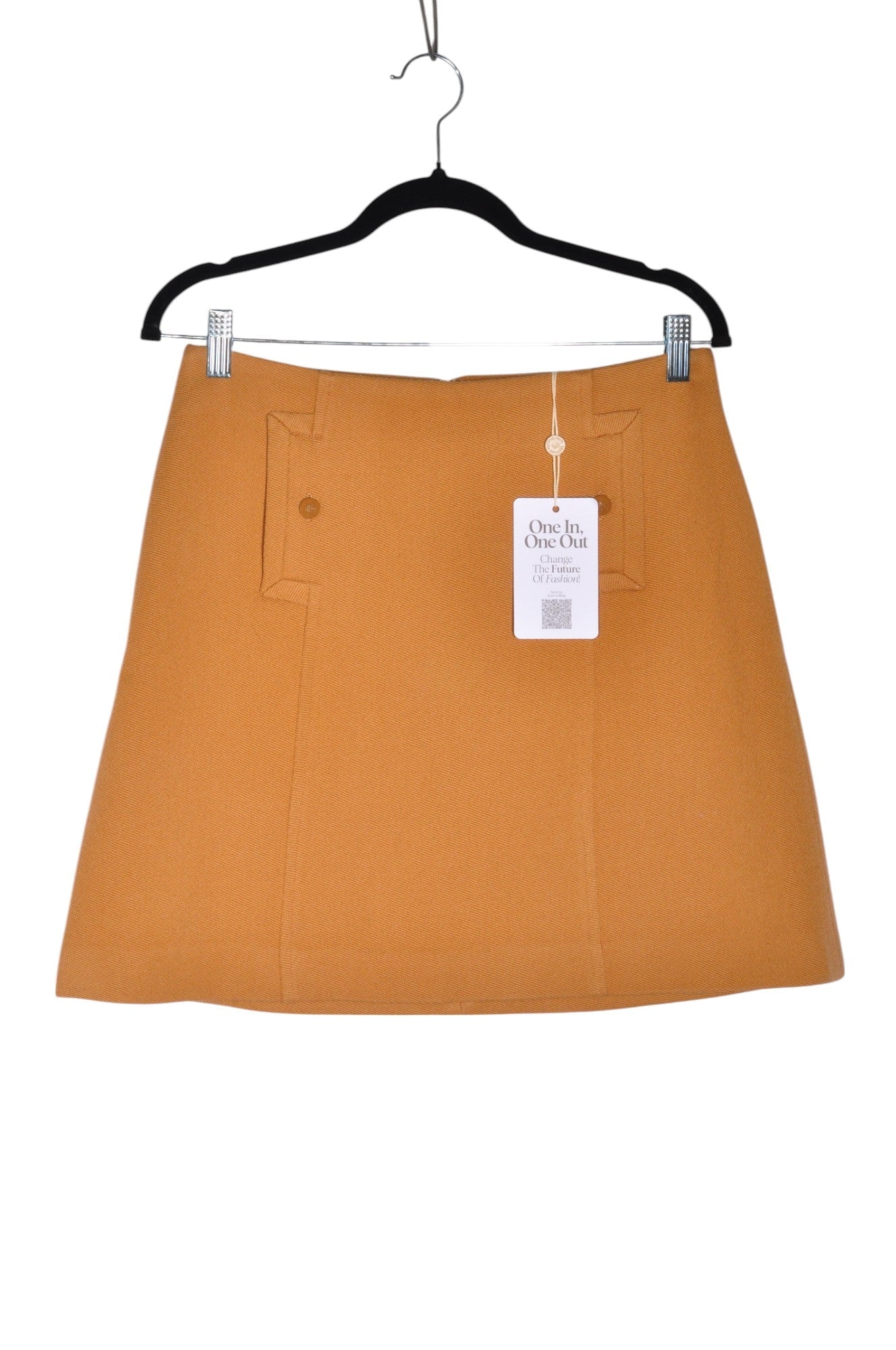 ZARA Women A-Line Skirts Regular fit in Brown - 40 - Velora