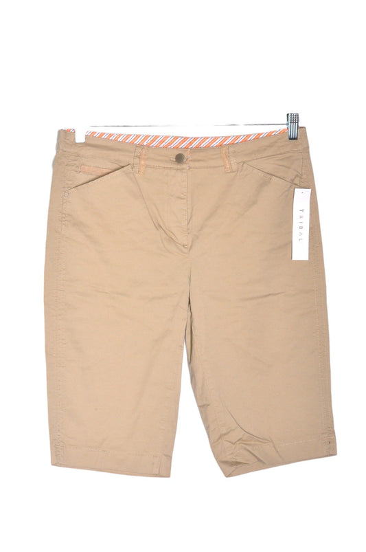 TRIBAL Women Classic Shorts Regular fit in Beige - 10, 12 - Velora